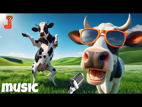 FUNNY COW DANCE 40│Cow Song & Cow Videos 2024 | Cow dance mix | funny dancing cow | Amba | Official