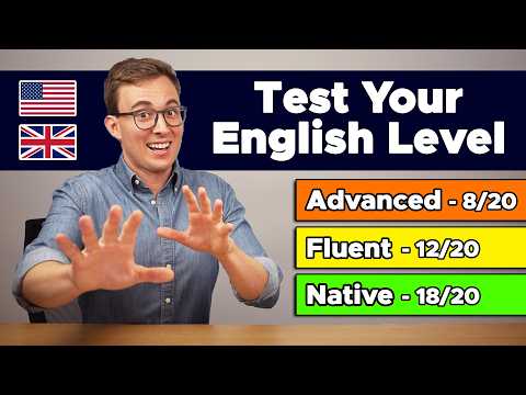 What’s Your English Level? | Advanced English Test