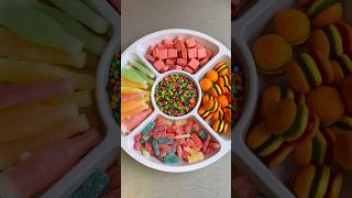 Most Popular Candies Platter #shorts #short #asmr #platter #candy #nerds #starburst #candyfunhouse