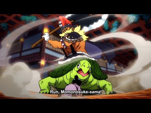 One piece 1006  - King orders Tobi Robo to kill Momonosuke - Yamato saves Momonosuke from death