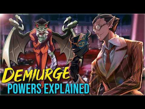 DEMIURGE, The Most Sadistic NPC - Lore, Powers & Abilities Explained