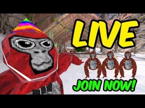 🔴 GORILLA TAG UPDATE✨LIVE WITH VIEWERS✨NEW UPDATE! | LIVE👍