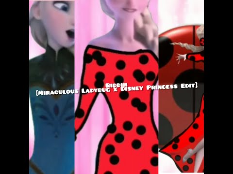 Elsa transforming as Ladybug | Miraculous Ladybug |