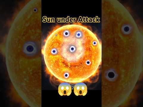 sun vs black hole 🥺❤️‍🩹 #shorts #space #factstudy #universe #sun