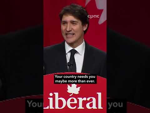 Last speech of PM Trudeau as Liberal leader #cdnpoli