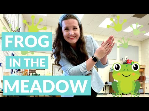 Frog in the Meadow Singing Game for Sol and Mi in Elementary Music