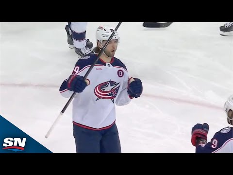 Blue Jackets' Adam Fantilli Buries To Complete Second Career Hat Trick