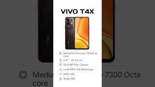 vivo t4x 5g upcoming 📱specifications #vivo #vivot4x  #T4X