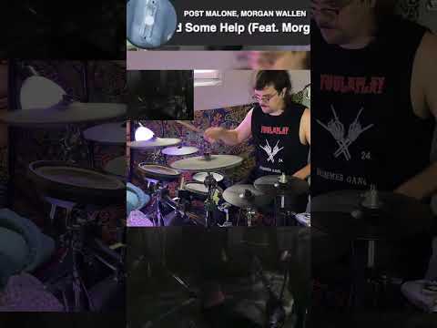 i had some help - post malone feat. morgan wallen #postmalone #morganwallen #viralsong #drumcover