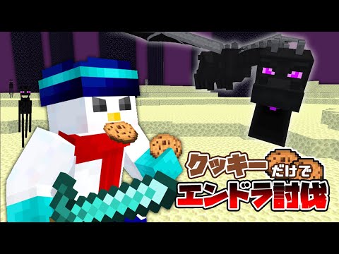 【マイクラ】バレンタインということで、クッキー縛りでエンドラ討伐！【おらふくん視点】