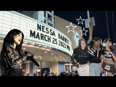 nessa barrett concert in la vlog (very slay night at the hollywood palladium)