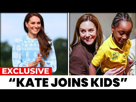 Princess Kate’s HEARTWARMING Moment with Children at the National Portrait Gallery DELIGHTS Fans!