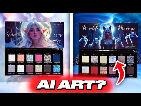 Indie Makeup Brand Using AI Art?