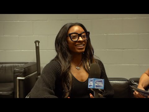 Simone Biles on LA28, Tattoos, and Where She Keeps Her Medals!