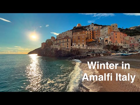 Amalfi Italy, A winter visit. Come explore with me!