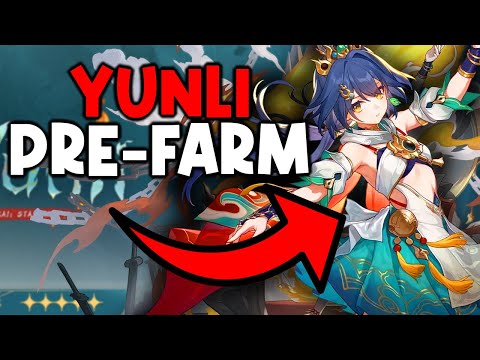 Yunli Materials So You Can PRE-FARM | Honaki: Star Rail