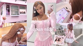 japan vlog ♡⊹ shopping in harajuku & shibuya, cute looks, what i ate, living like gyaru!