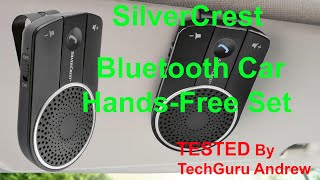 SilverCrest Bluetooth Car Hands Free Set