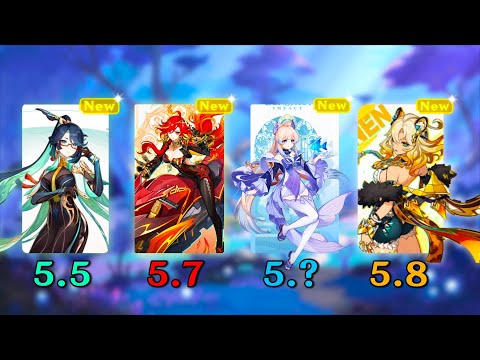 NEW! BANNER LINEUP FROM 5.4 TO 5.7, LEAKS AND SPECULATION+ Vareesa official weapon LEAKED!- genshin