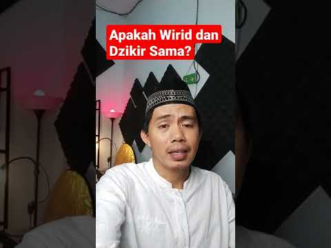 Apakah wirid dan dzikir sama? #wirid #dzikir #wiridofficial