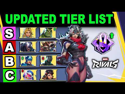 Marvel Rivals UPDATED Tier List - Best Heroes To Play in Marvel Rivals to Win & Climb Ranked