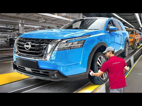 Inside Massive Factory Producing the Brand New Nissan Pathfinder - Production Line