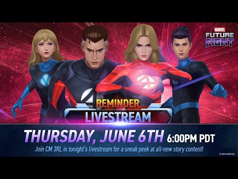 MARVEL Future Fight v1010 Update Livestream