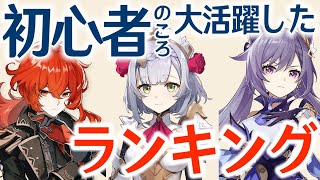 【原神】「初心者のころ大活躍したキャラ」ランキングTOP10！！初期時代についても解説します。【げんしん】