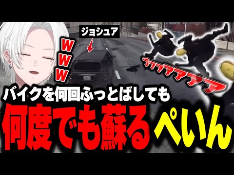 【 #ストグラ 】何度倒しても蘇ってくるリアクションが良すぎるぺいんが強すぎた【 切嘛 / ジョシュア 】