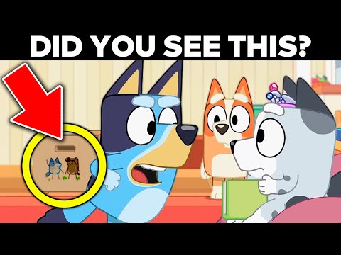 17 AMAZING SMALL DETAILS You Missed in BLUEY!