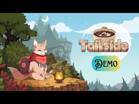 We are a barista in a cute and cozy game Tailside: Cozy Cafe Sim | Demo