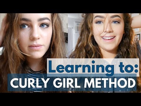 Learning to: CURLY GIRL METHOD