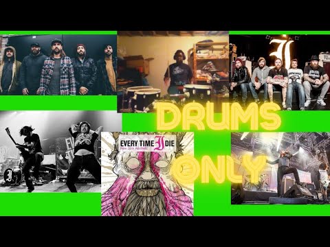 Roman Holiday - Every Time I Die Drums Only HD