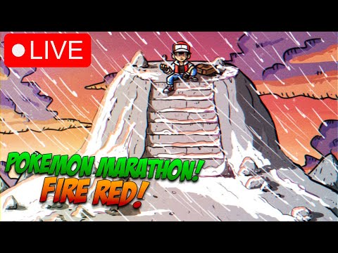 POKEMON MARATHON DAY 1! POKEMON FIRE RED! LETS DO THIS!