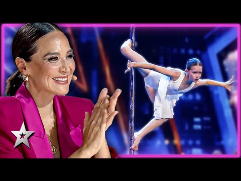 Girl from Ukraine Shows INCREDIBLE Strength and Skill! | Kids Got Talent