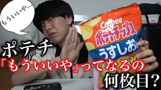 【検証】ポテチ「もういいや」ってなるの何枚目？