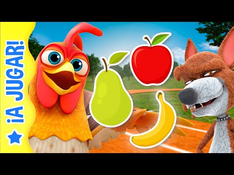 ¡Aprendemos Frutas y Colores! 👨🏻‍🌾 LA GRANJA DE ZENON 🌈 MIX 🌈  A JUGAR 🥳