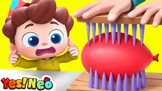 Balloon Pop Song | Educational | Learn Science for Kids | Nursery Rhymes & Kids Songs | Yes! Neo