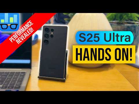 Galaxy S25 ULTRA Hands-On REVIEW with BENCHMARK!