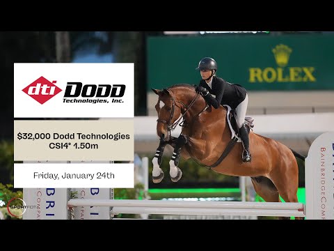 Watch the $32,000 Dodd Technologies CSI4* 1.50m