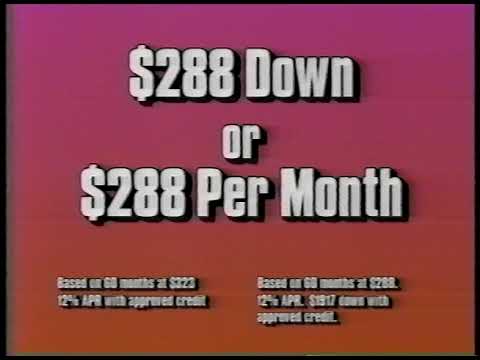 1993 Oklahoma Nelson Nissan Mazda Car Dealership Commercial