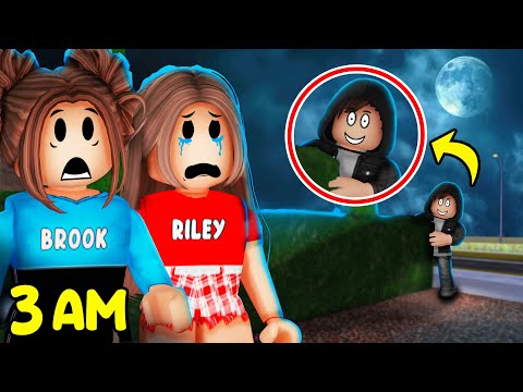 SOMEBODY FOLLOWED MY SISTER HOME at 3AM In Roblox Snapchat!!