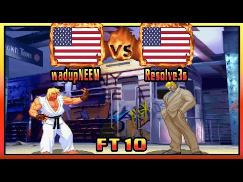 Street Fighter III: 3rd Strike - wadupNEEM (USA) VS (USA) Resolve3s [sfiii3n] [Fightcade] [FT10]