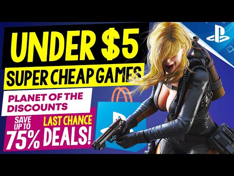 Tons of AWESOME PSN Game Deals UNDER $5! PSN Planet of the Discounts LAST CHANCE CHEAP Games to Buy!