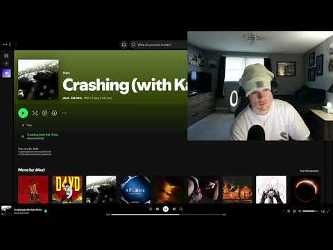 Ethan reacts to "Crashing (with Kali Uchis)" by d4vd!