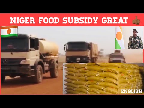 NIGER: GENERAL ABDOURAHMANE TIANI SHOCKED THE PEOPLE FIRST CEMENT NOW RICE SUBSIDIES 👏🏾