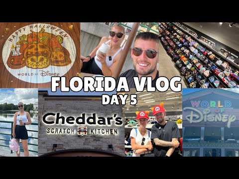 Florida Day 5 / Celebration / Disney Springs / Summer House On The Lake / Shopping Outlet / Cheddars