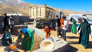 🚛👷Amir and Family: Building Their Dream Home Together