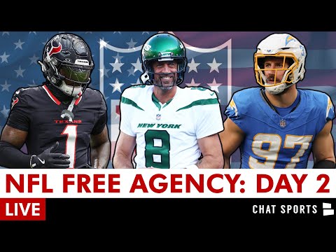 NFL Free Agency 2025 LIVE - Day 2: Latest Signings Ft. Javon Hargrave & KaVontae Turpin