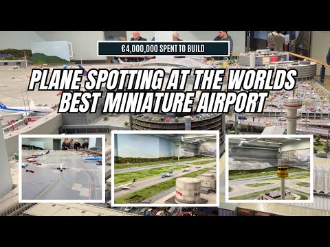 The World’s Coolest Miniature Airport | Plane Spotting at a €4,000,000 Model Runway ✈️